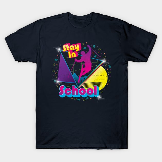 Stay in School T-Shirt by BeanePod